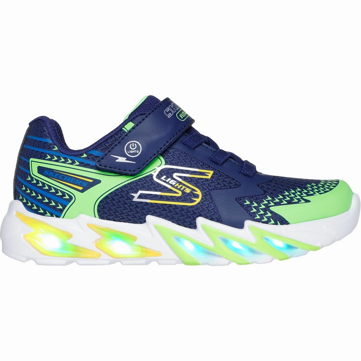 Skechers Flex-Glow Bolt Sneakers Rubber soles
