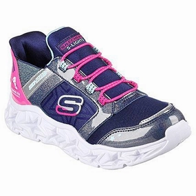 Skechers Galaxy Lights Sneakers Navy Multicolor Valuable Impeccable