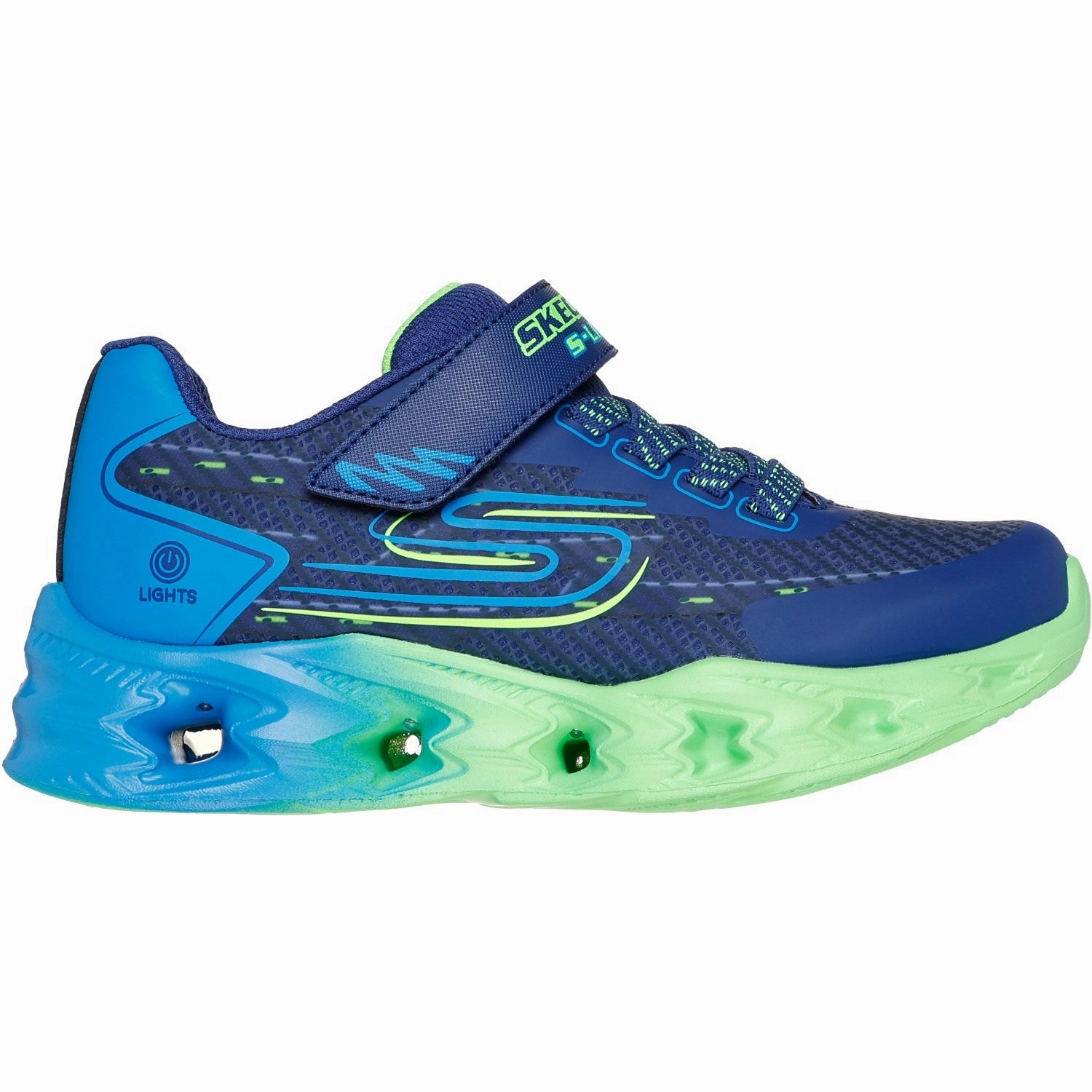 Skechers Navy S-Lights: Vortex 2.0 - Quantroid Jazz shoes