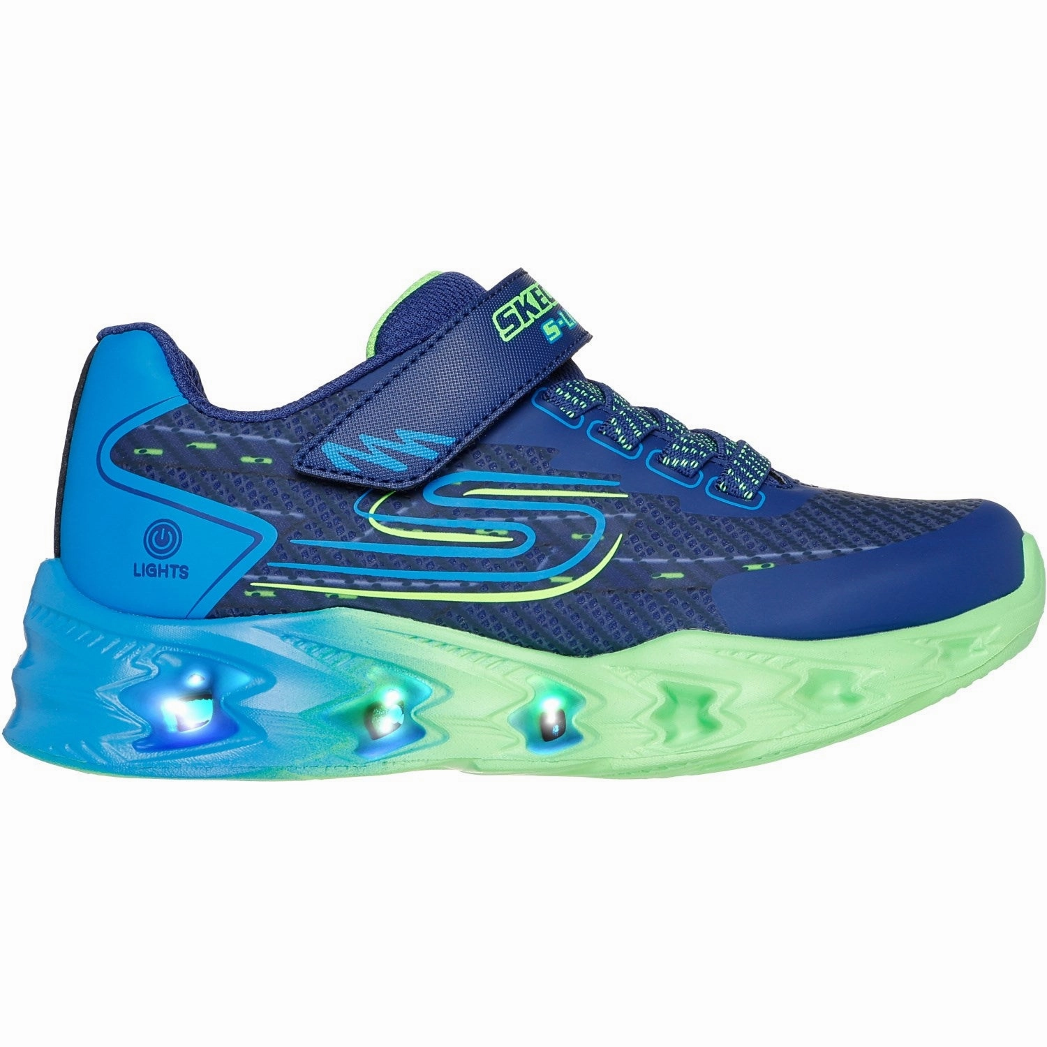 Skechers Navy S-Lights: Vortex 2.0 - Quantroid Jazz shoes