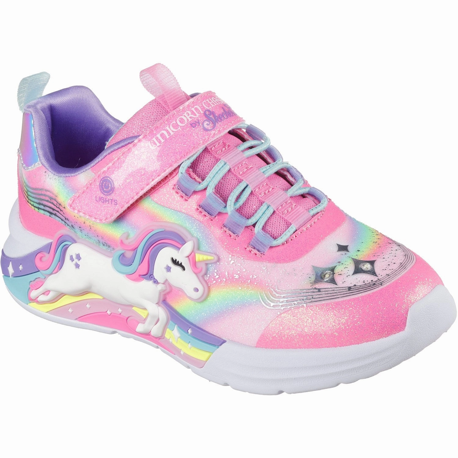 Skechers Pink Unicorn Chaser Boots Wedding shoes