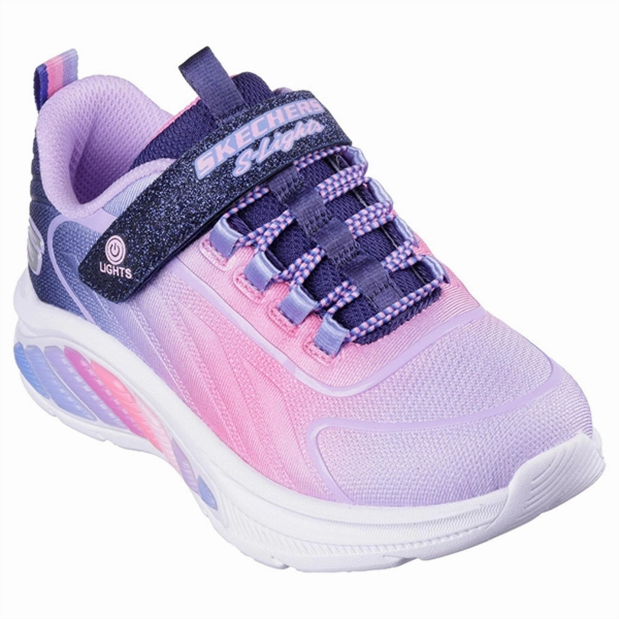Exclusive Skechers Rainbow Cruisers Ombre Sneakers Navy Multicolor Desirable