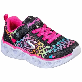 Skechers S-Lights Heart Lights Sneakers Love Match Black/Multi Regal Exclusive