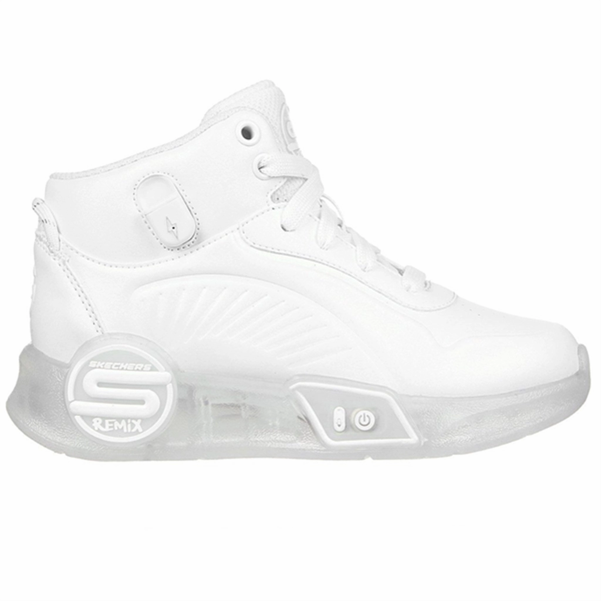 Skechers S-Lights Remix White Worldwide Prized