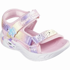 Skechers Unicorn Dreams Sandal Light Pink Multi Quality Premium Quality