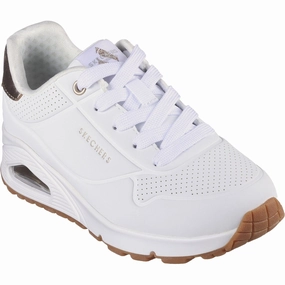 Skechers WHT Uno Gen1 - Shimmer Away Sneakers Grandiose Durable