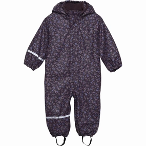 Sleek CeLaVi Rainwear Suit w. Fleece Plum Perfect Eco-friendly