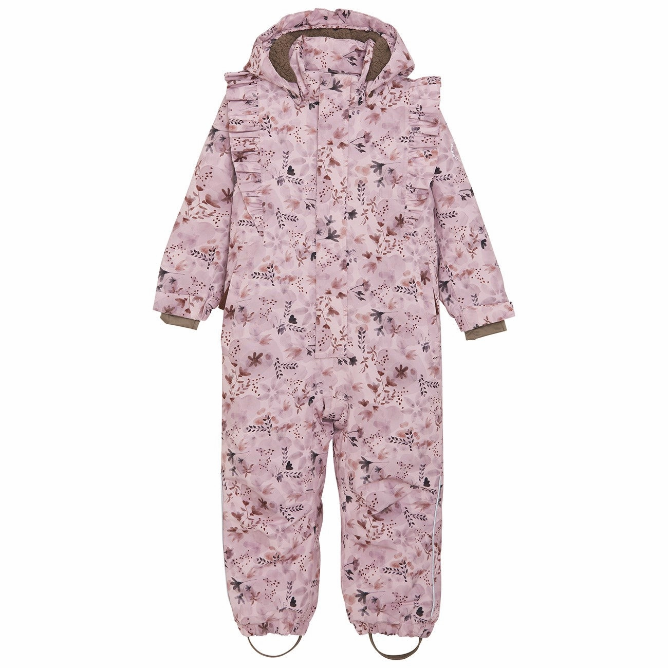 En Fant Burnished Lilac Snowsuit w. Ruffles Revered Iconic Brand
