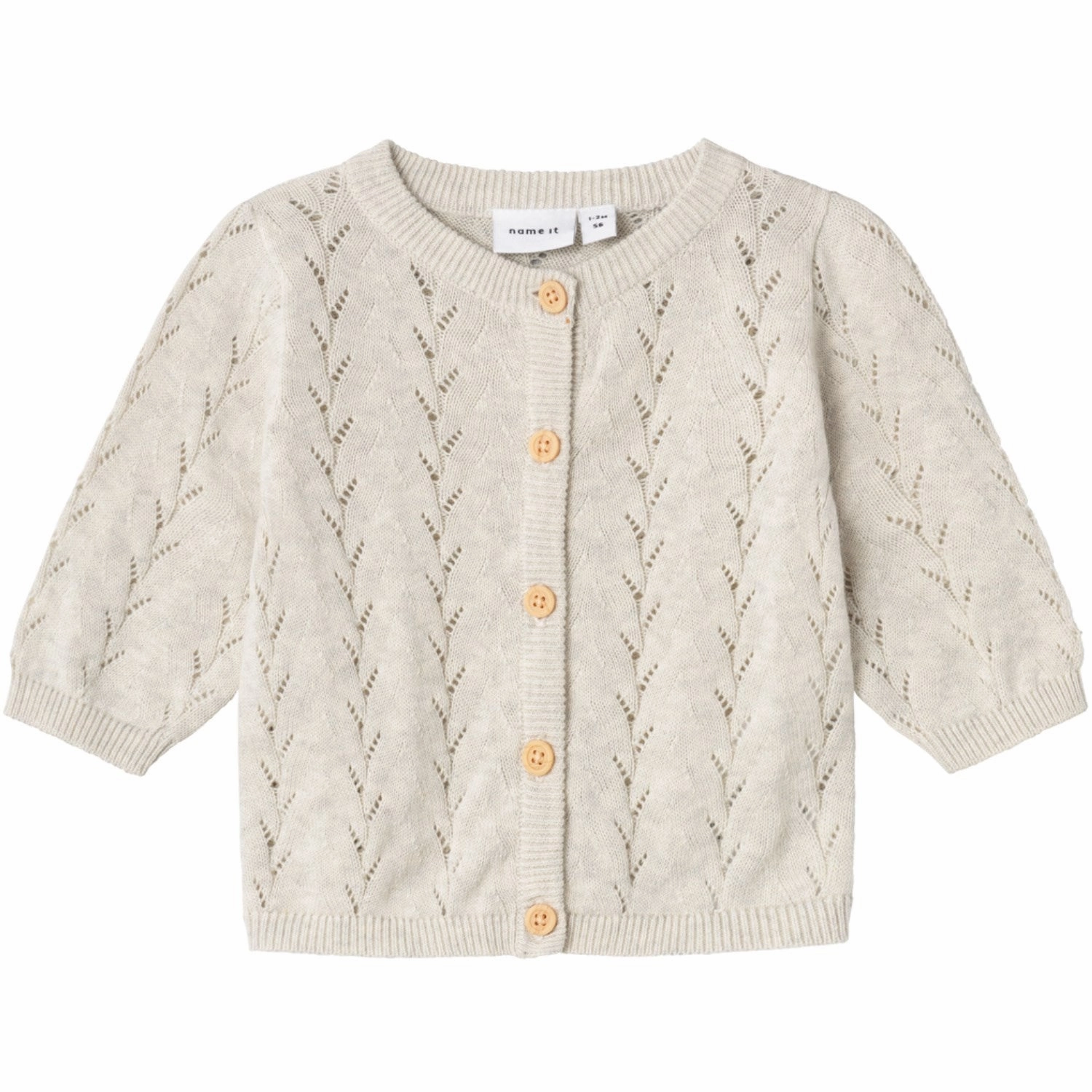 Premium Quality Name It Peyote Melange Banni Knit Cardigan Noos Exceptional
