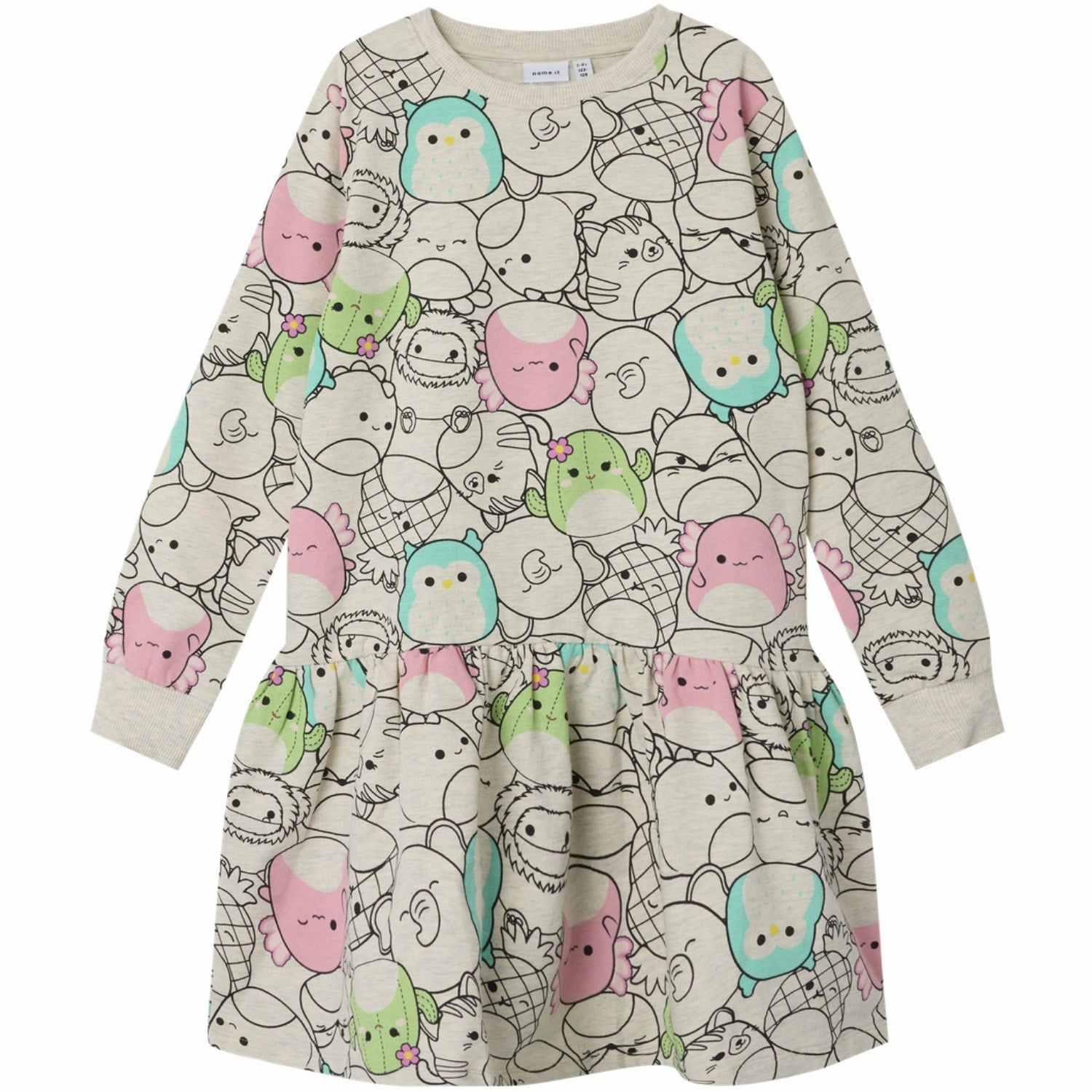 Sleek Name It Peyote Melange Juba Squishmallows Sweat Dress Rare