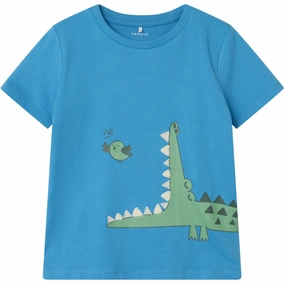Sleek Name It Swedish Blue Hellan T-Shirt Gem