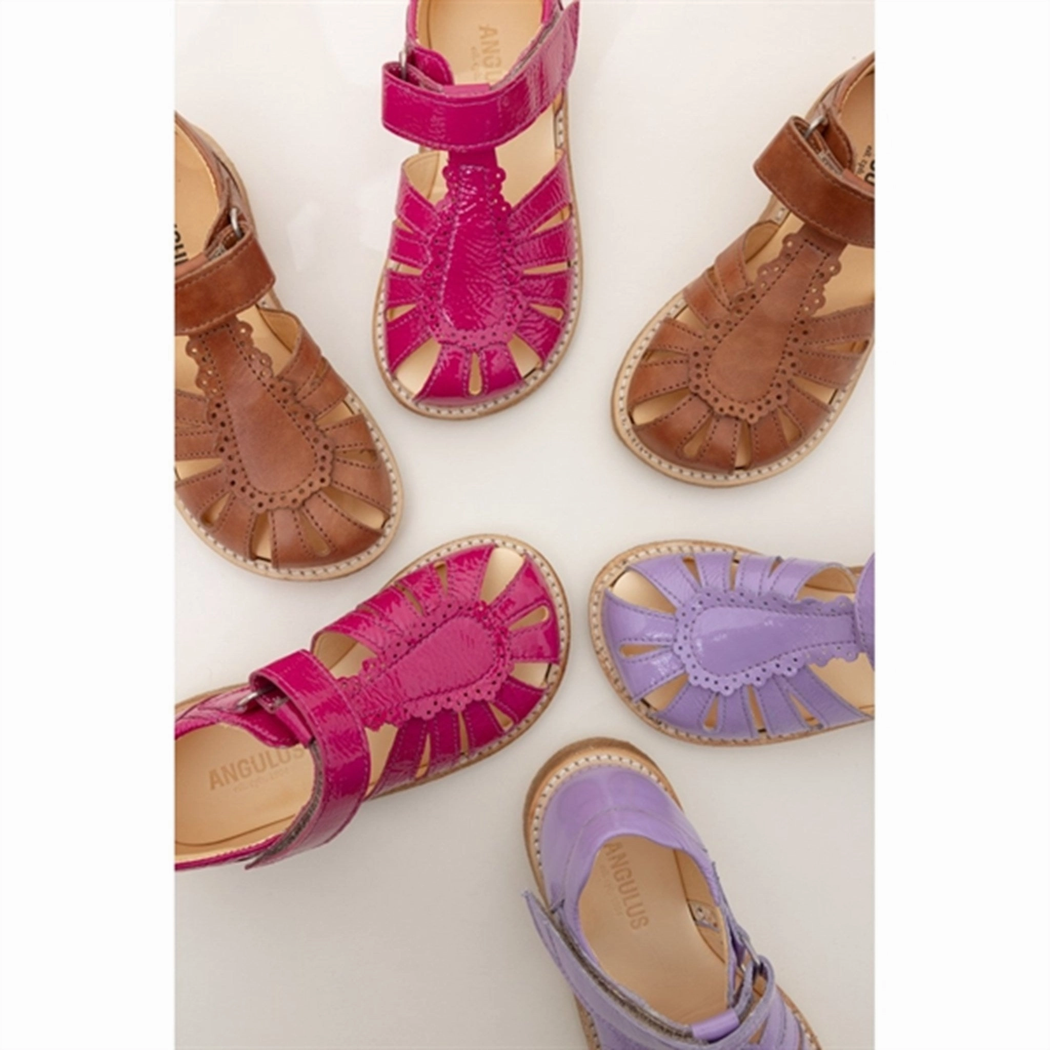 Slip-on Angulus Sandals Hibiscus
