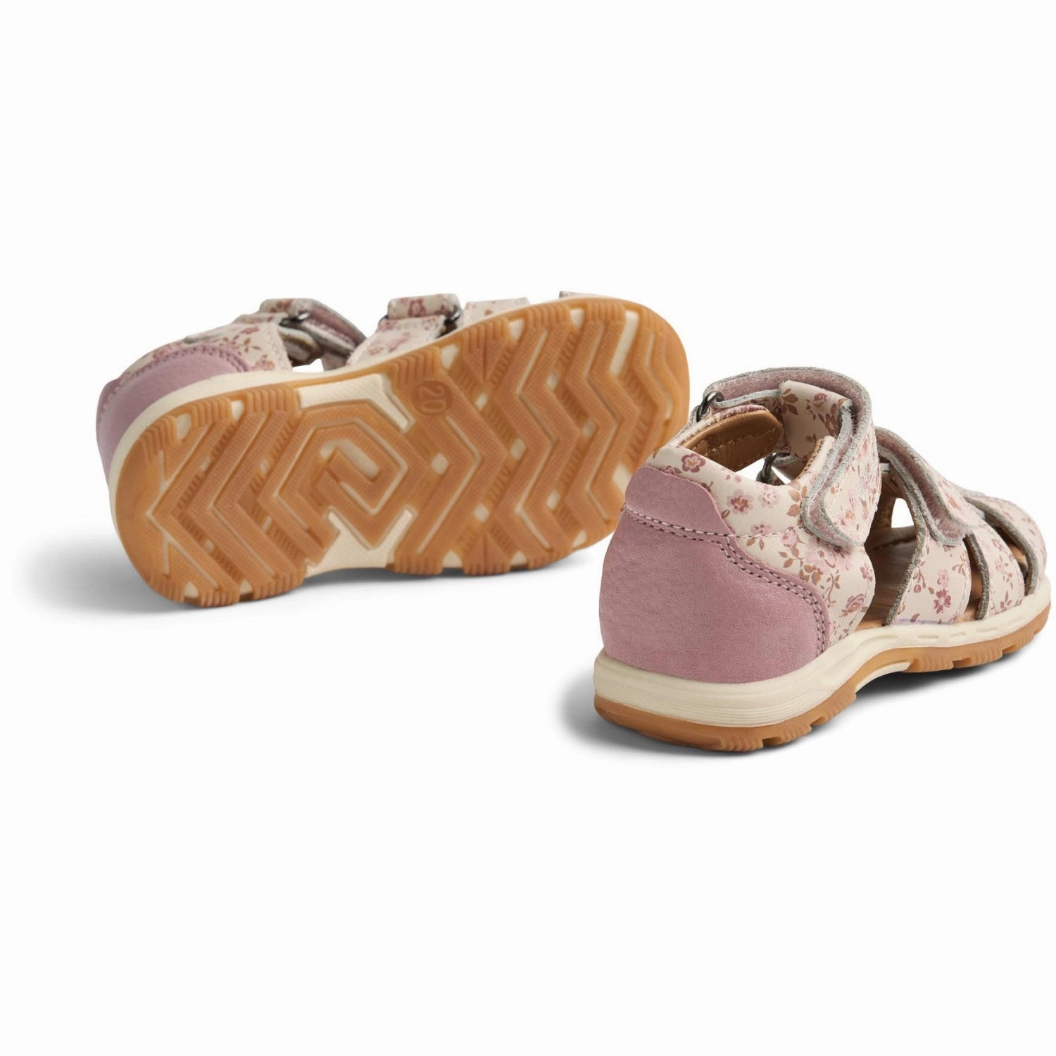 Slip-resistant Wheat Rose Flowers Sandal Frei