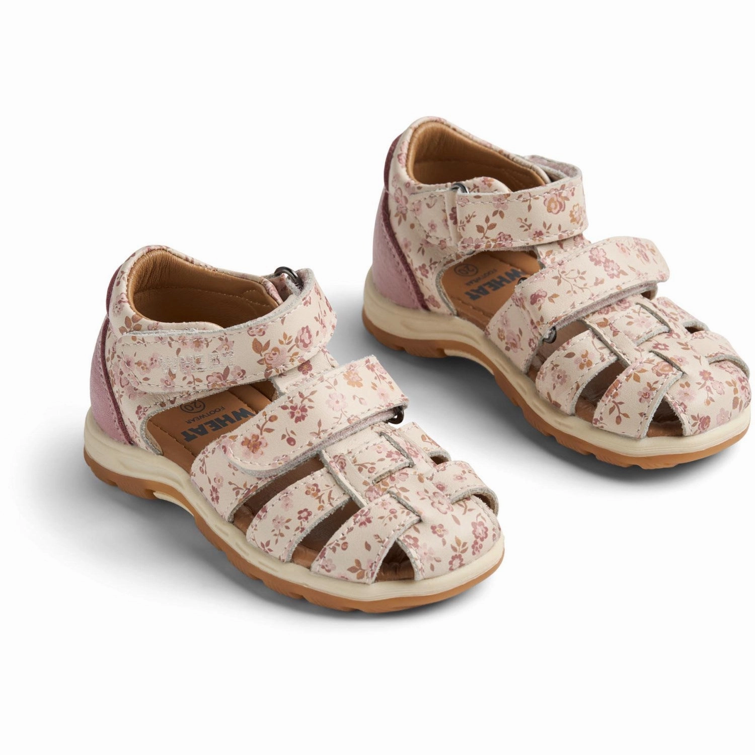 Slip-resistant Wheat Rose Flowers Sandal Frei Ballet flats