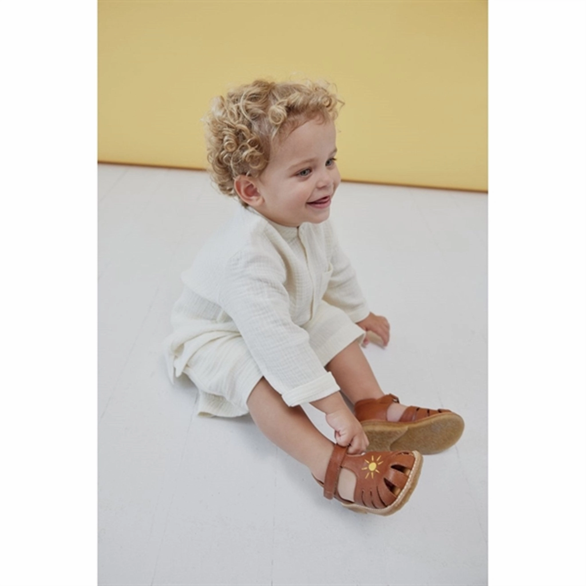 Slippers Angulus Starter Sandals Cognac