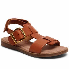 Slippers Bisgaard Adea Sandal Brown Autumn shoes