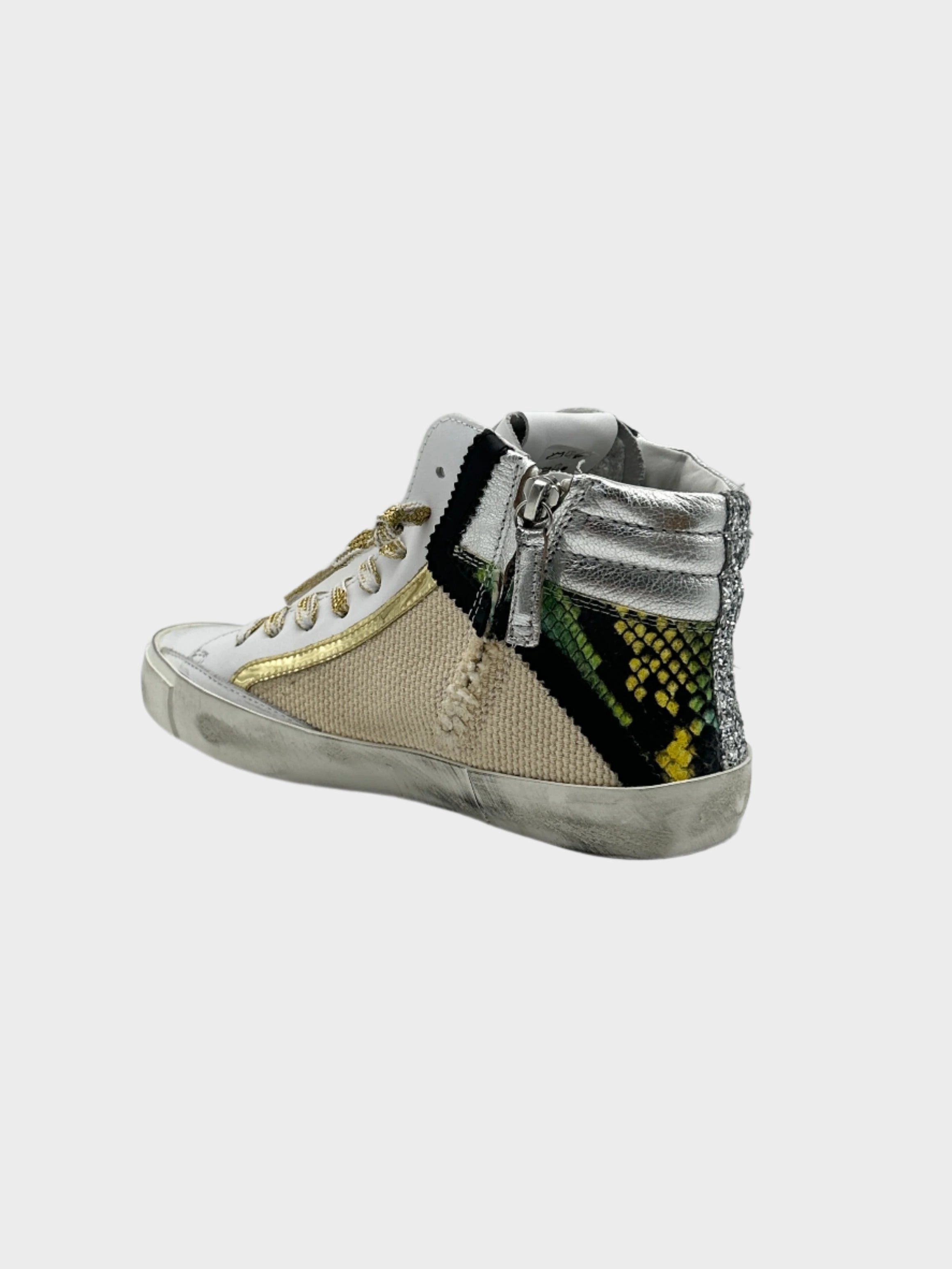 Sneakers Alte PRSX High W Animal Beige E Verde w new arrivals suruma in new arrivals open now