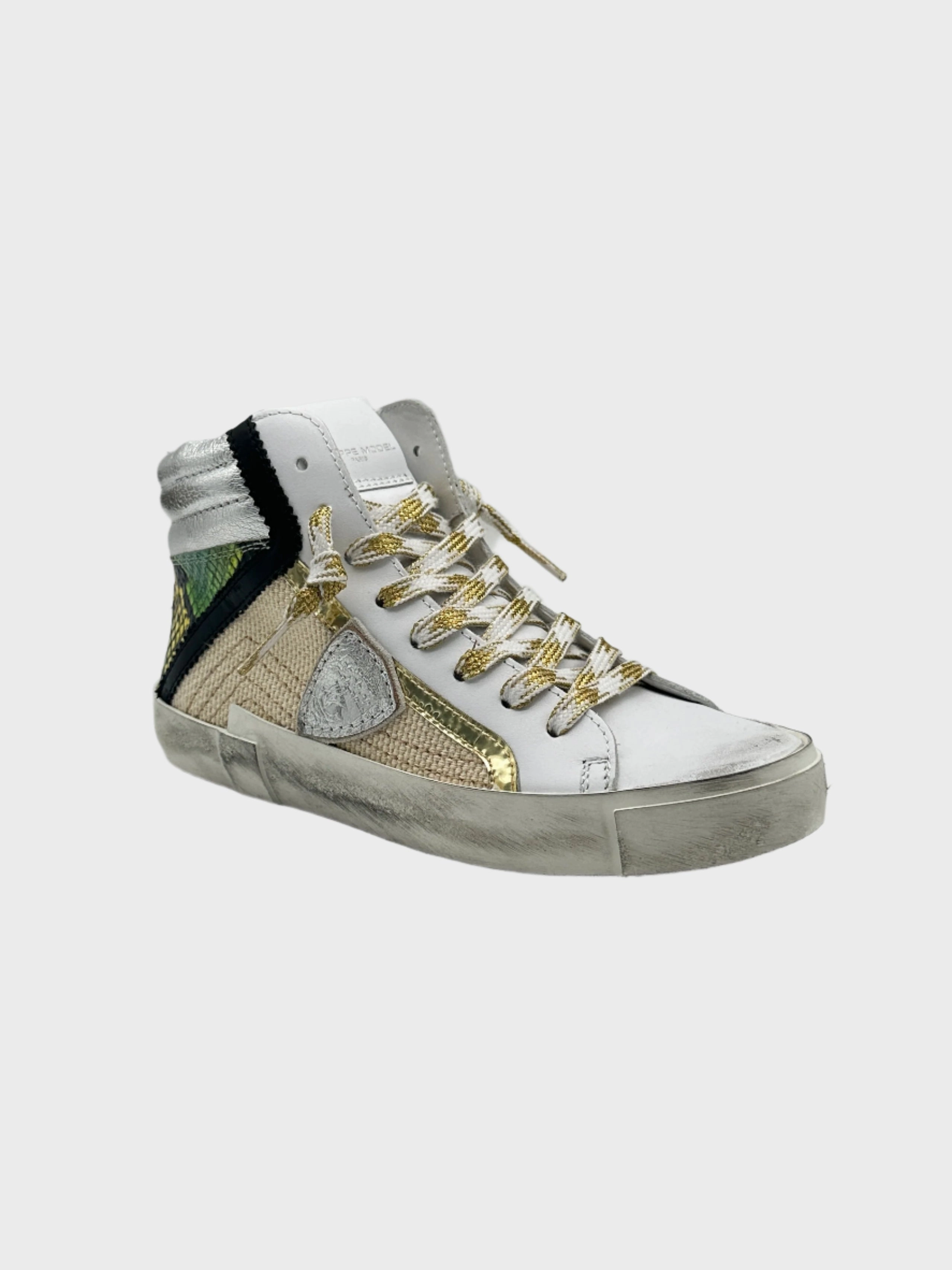 Sneakers Alte PRSX High W Animal Beige E Verde w new arrivals suruma in new arrivals open now