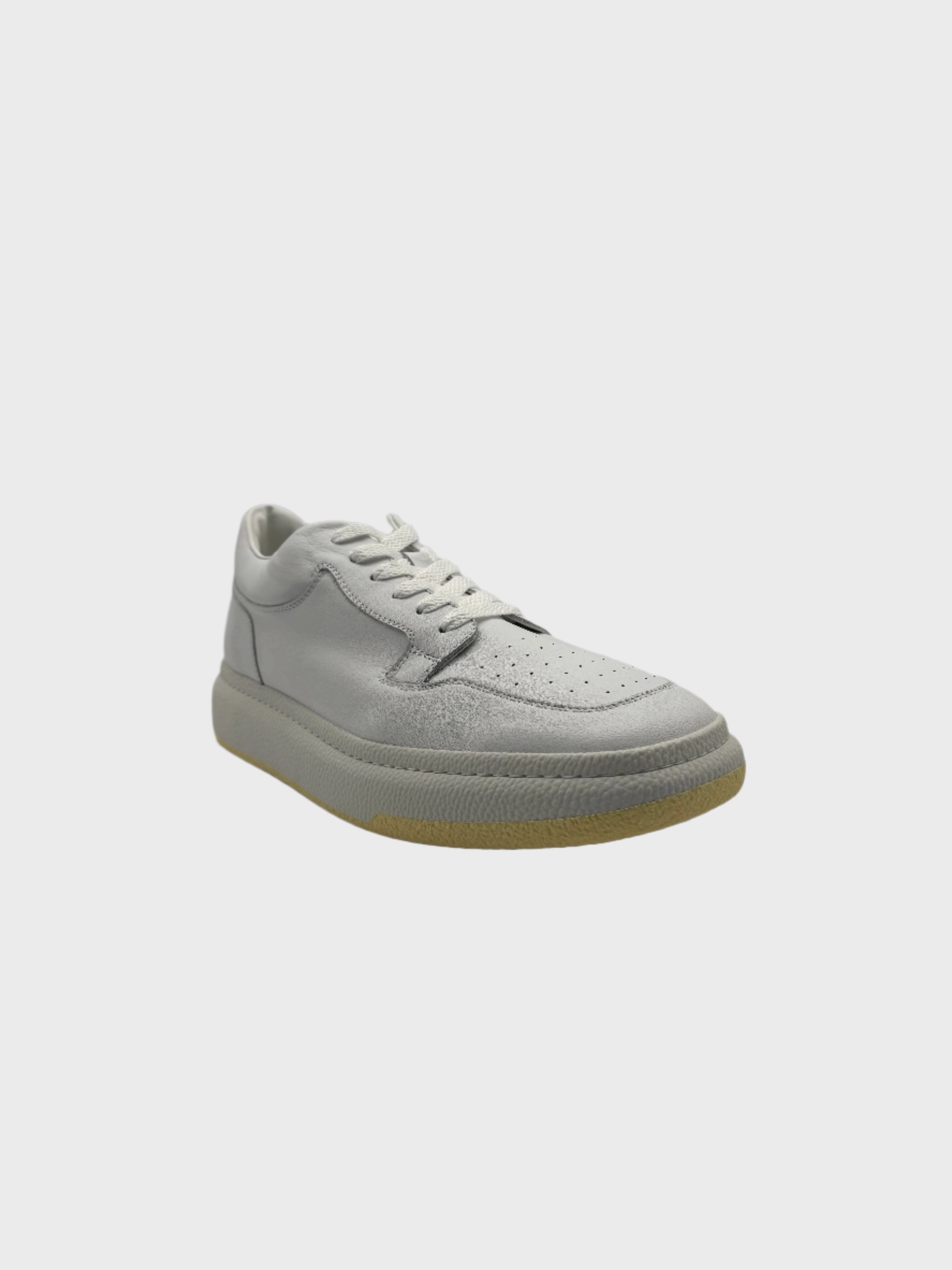 Sneakers Bianche Con Dettaglio Suola Giallo kantagiri new arrivals suruma. in new arrivals online shopping