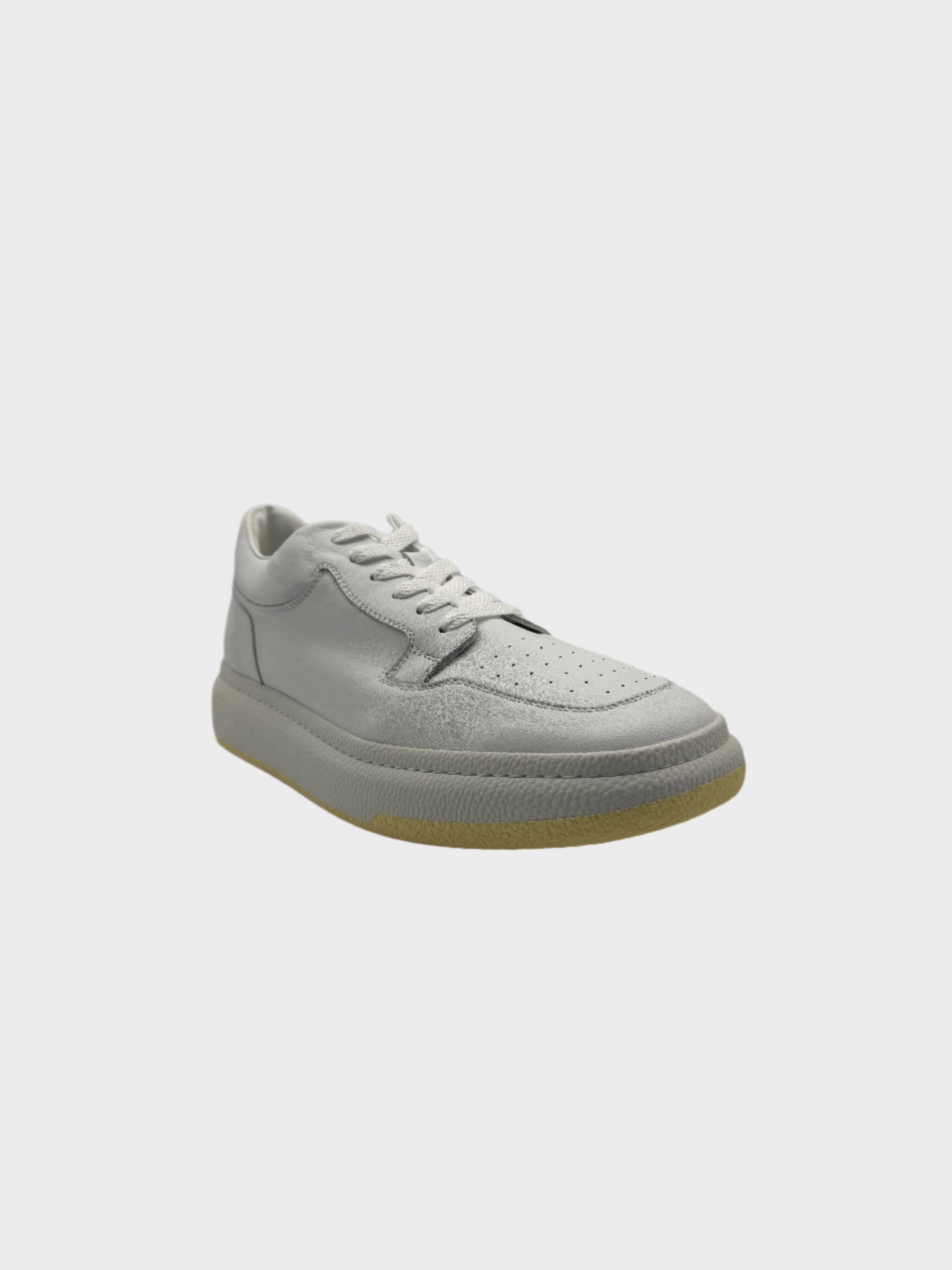 Sneakers Bianche Con Dettaglio Suola Giallo kantagiri new arrivals suruma. in new arrivals online shopping