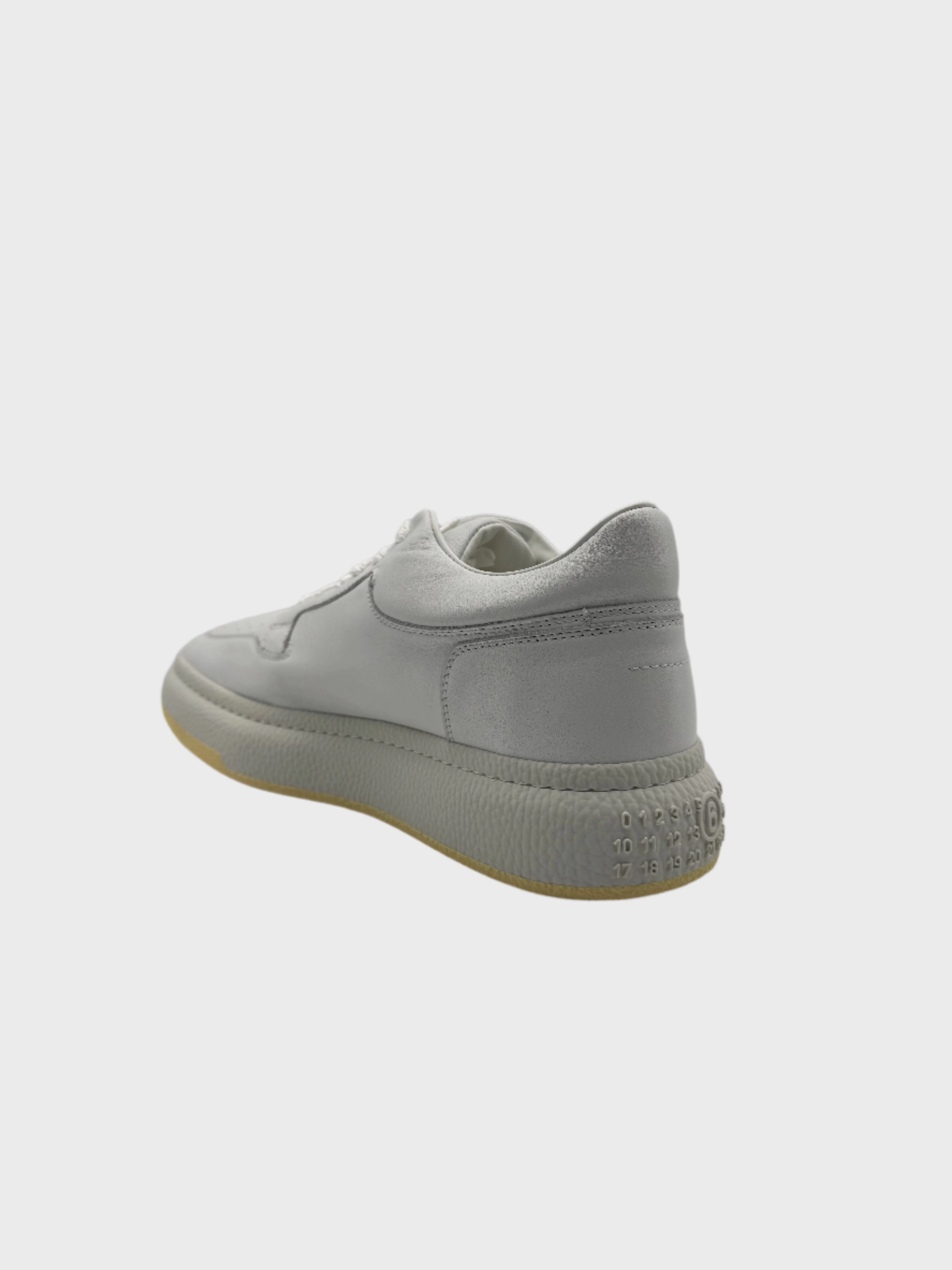 Sneakers Bianche Con Dettaglio Suola Giallo kantagiri new arrivals suruma. in new arrivals online shopping