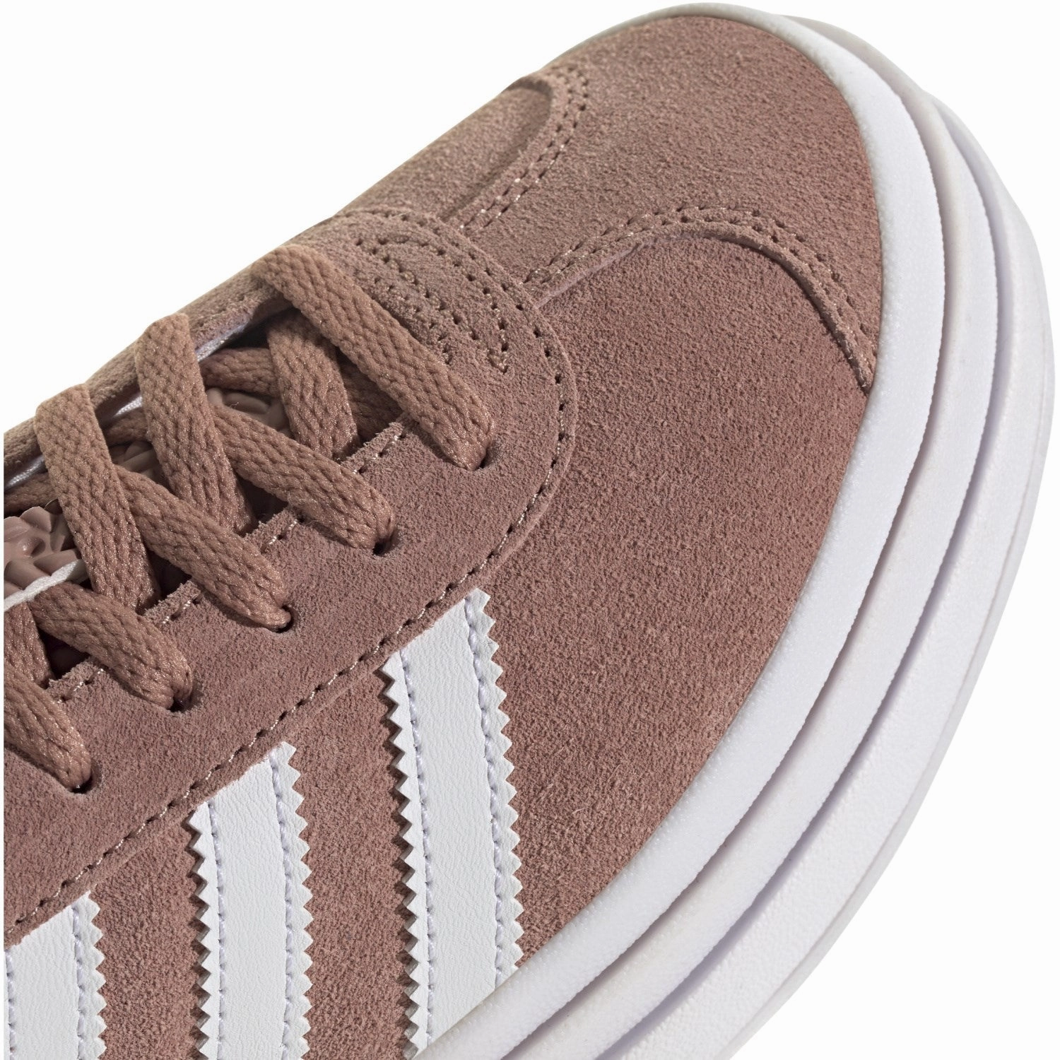 Soccer cleats adidas Originals Warm Clay/Ftwr White/Gold Met. Gazelle Bold J Sneakers