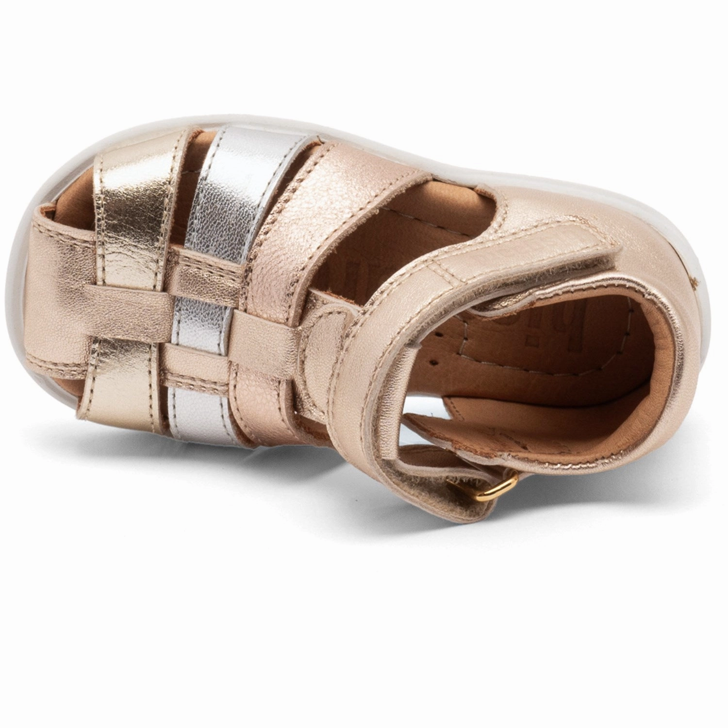 Soccer cleats Bisgaard Champagne Carly Sandal