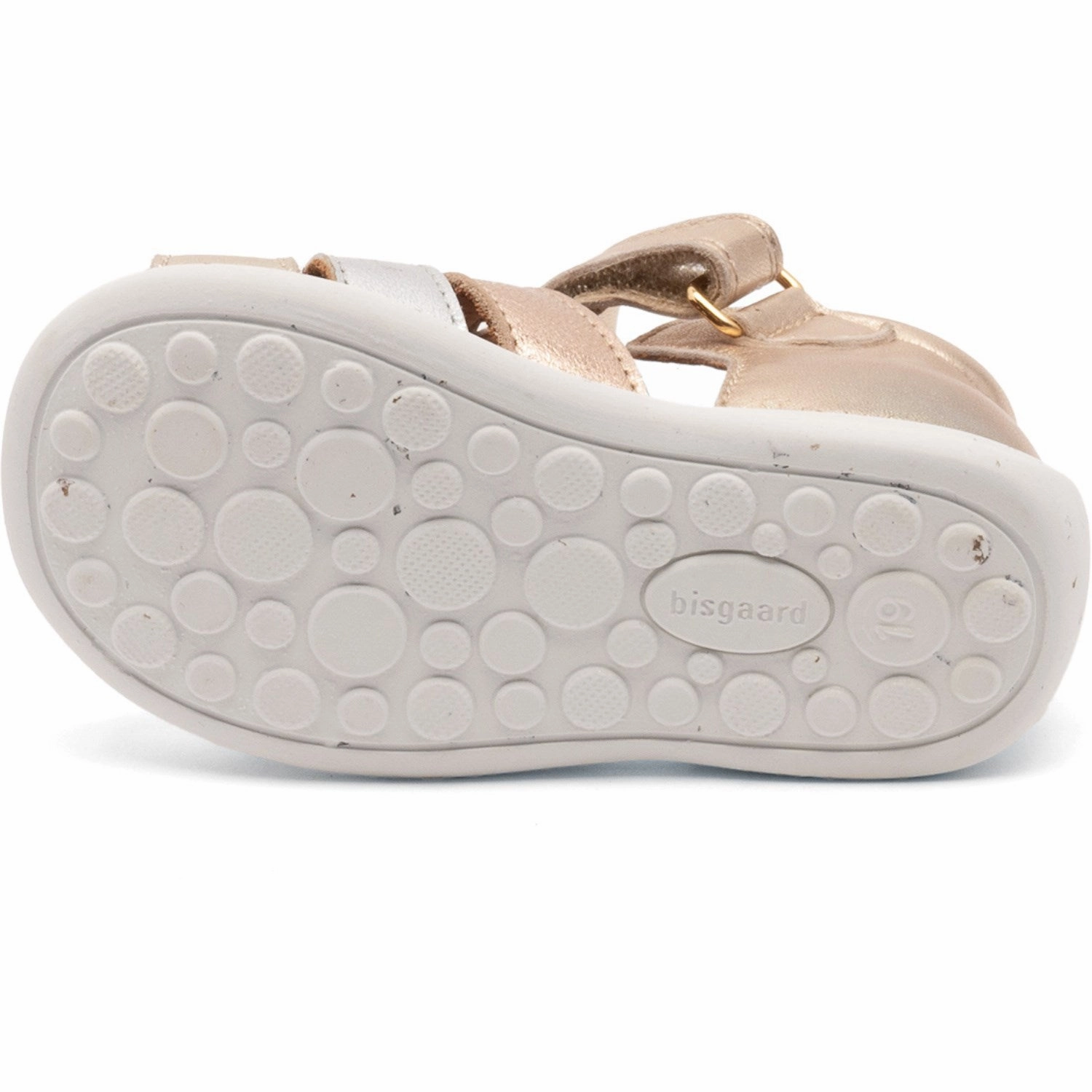 Soccer cleats Bisgaard Champagne Carly Sandal