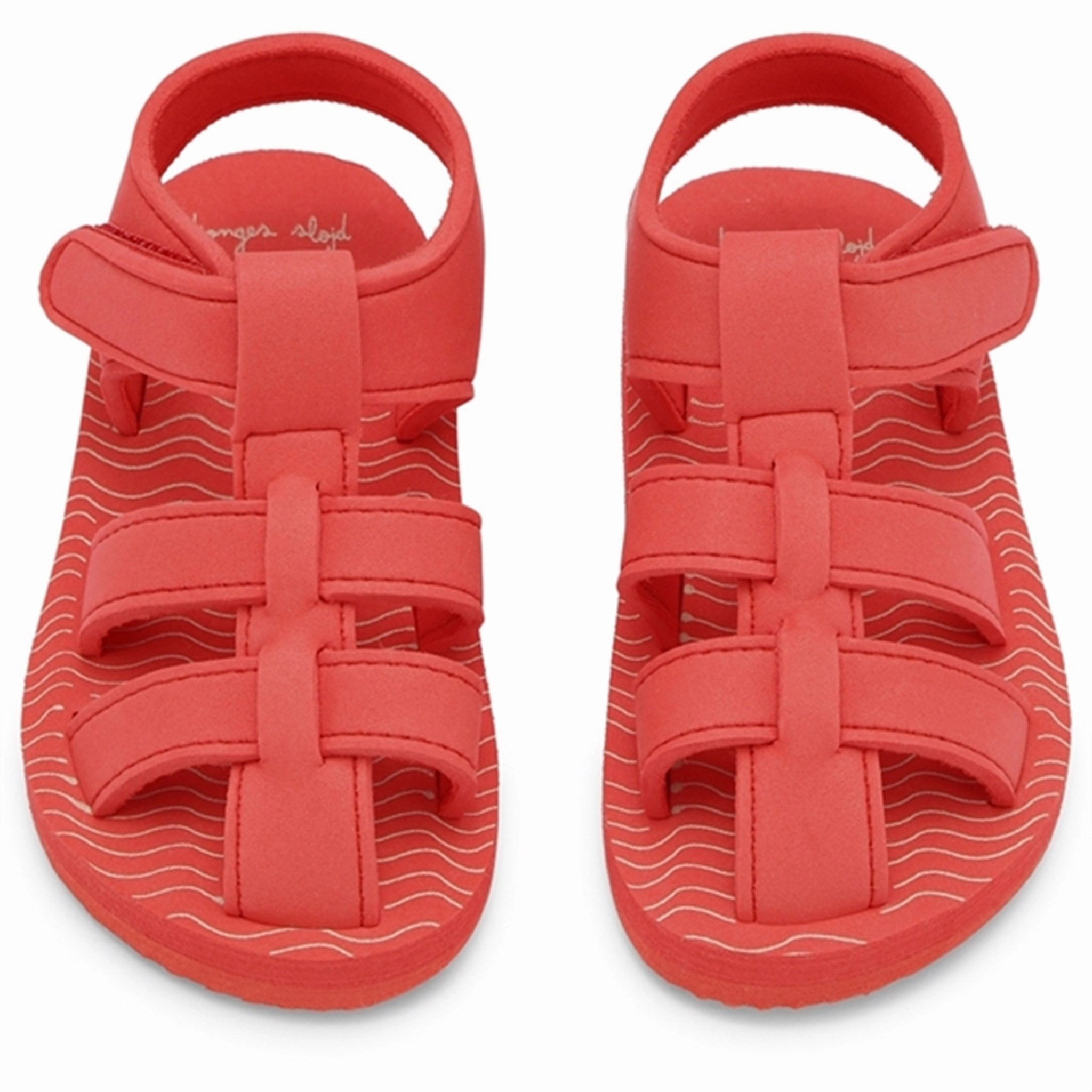 Soccer cleats Konges Sljd Sable Sandals Fiery Red Slip-resistant