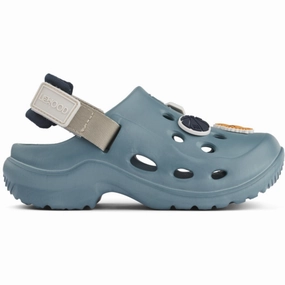 Soccer cleats LIEWOOD Whale Blue Mix Milas Sandal Water shoes