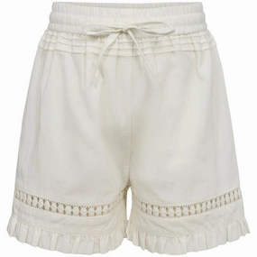 Sofie Schnoor Antique White Shorts Elegant Unique