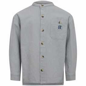 Sofie Schnoor Dusty Blue Shirt Relaxed Desirable