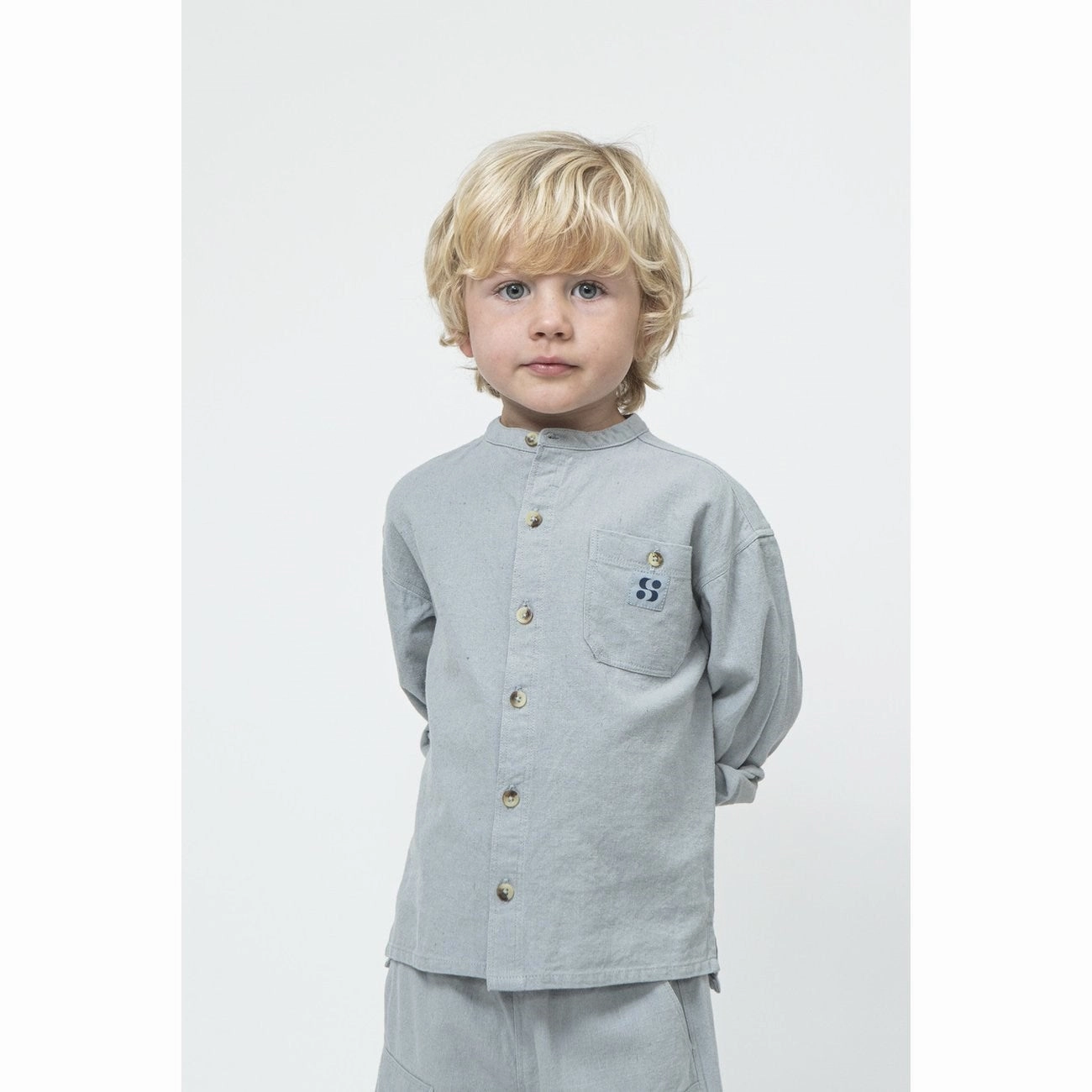 Sofie Schnoor Dusty Blue Shirt Relaxed