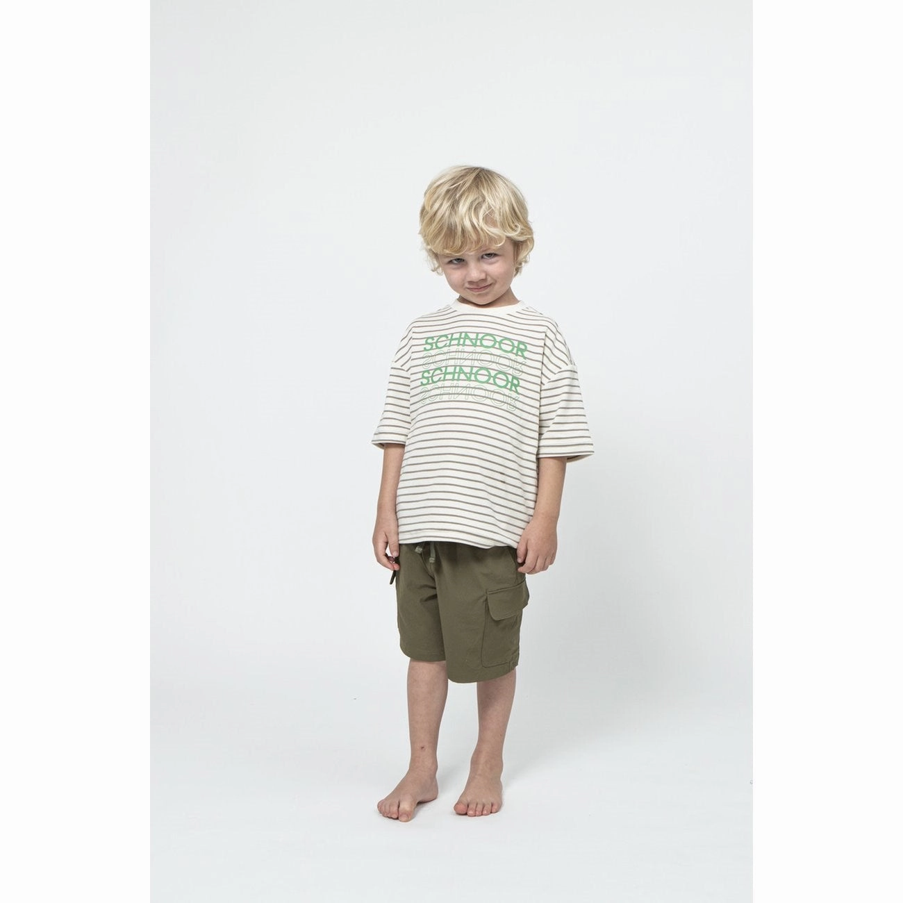 Sofie Schnoor Dusty Green T-Shirt Durable