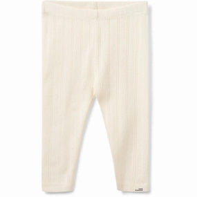 Sofie Schnoor Off White Nalinesb Leggings Wool Cotton