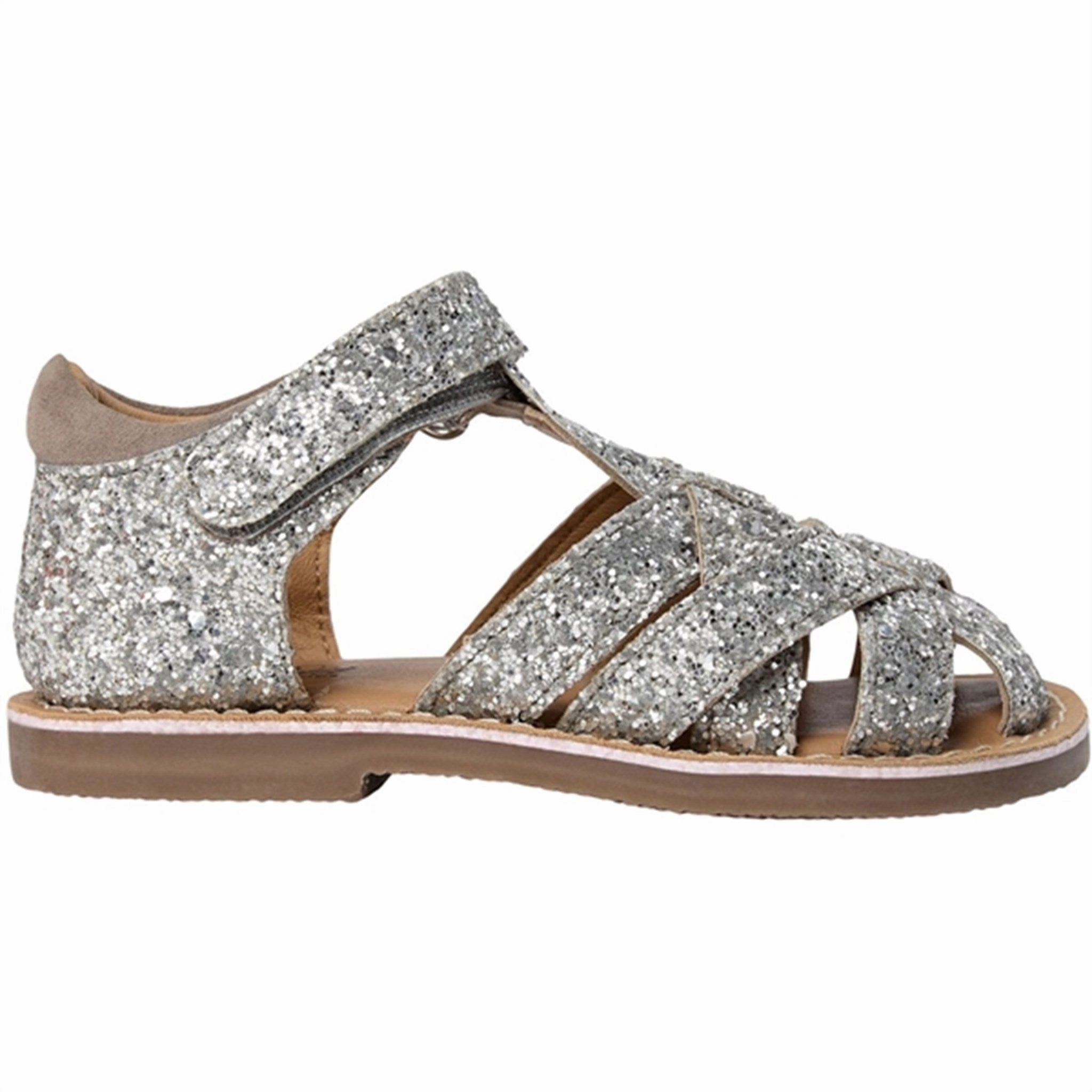 Sofie Schnoor Silver Sandals Golf shoes Collectible shoes
