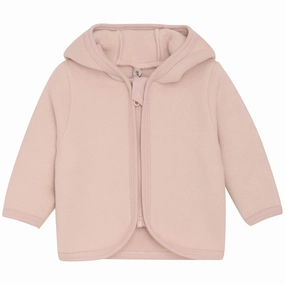Soft Huttelihut Mahogany Rose Jacket Ears Cotton Fleece (M) Woven