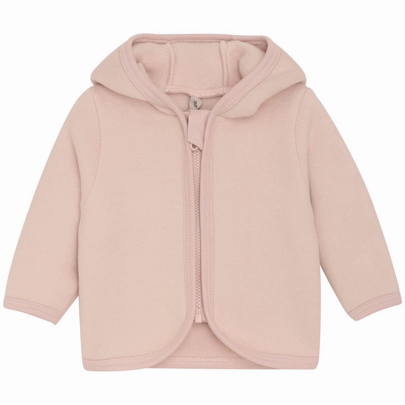 Soft Huttelihut Mahogany Rose Jacket Ears Cotton Fleece (M) Woven