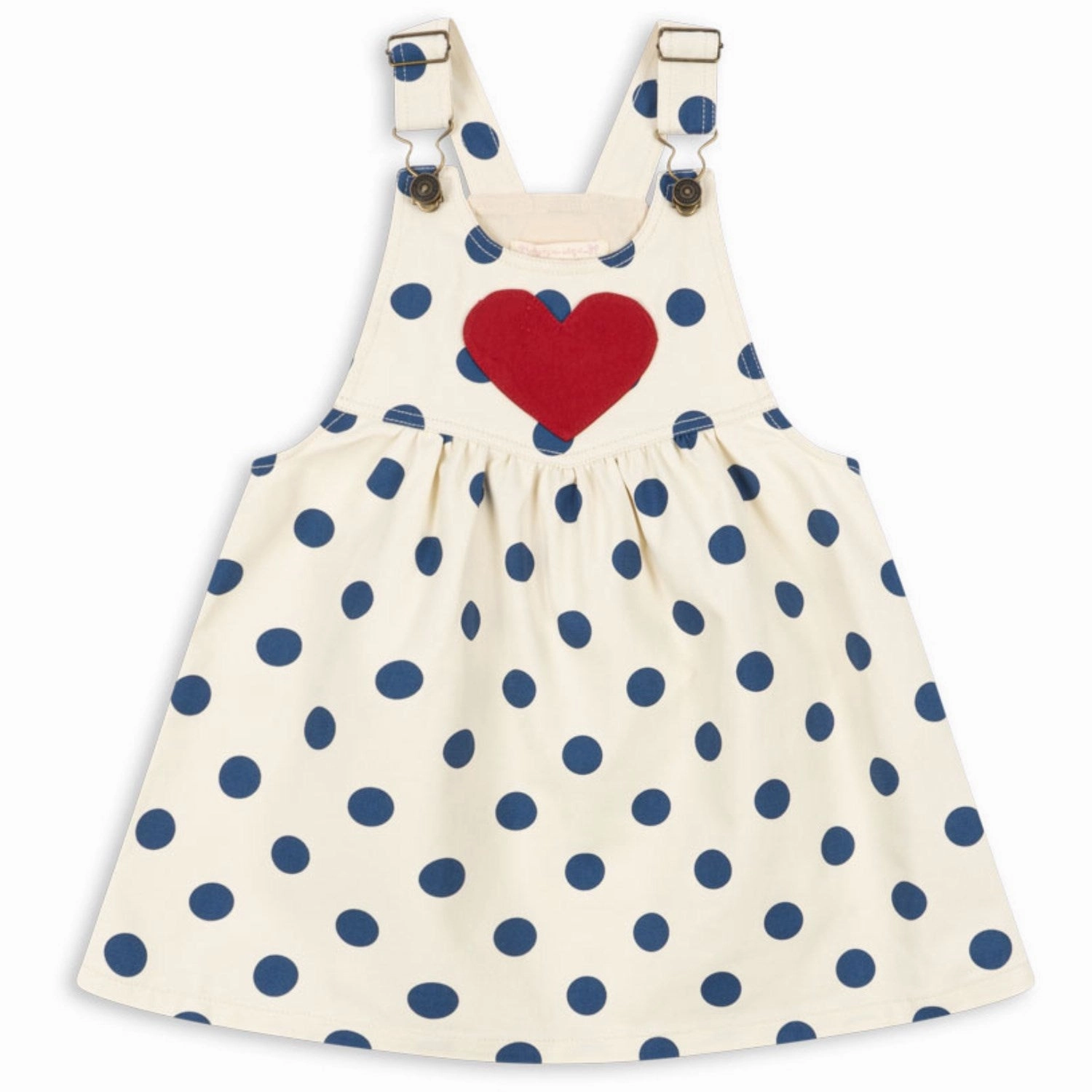 Soft Konges Sljd Blue Dot Nola Spencer Dress Gots Collar
