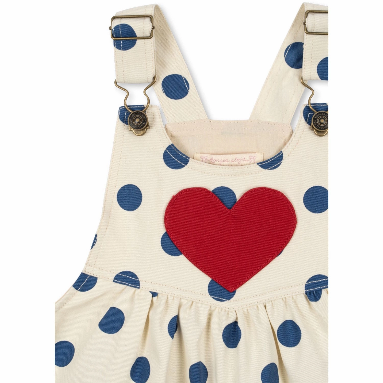 Soft Konges Sljd Blue Dot Nola Spencer Dress Gots
