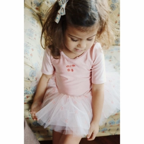 Soft Konges Sljd Peachskin Ballerina Dress Trendy