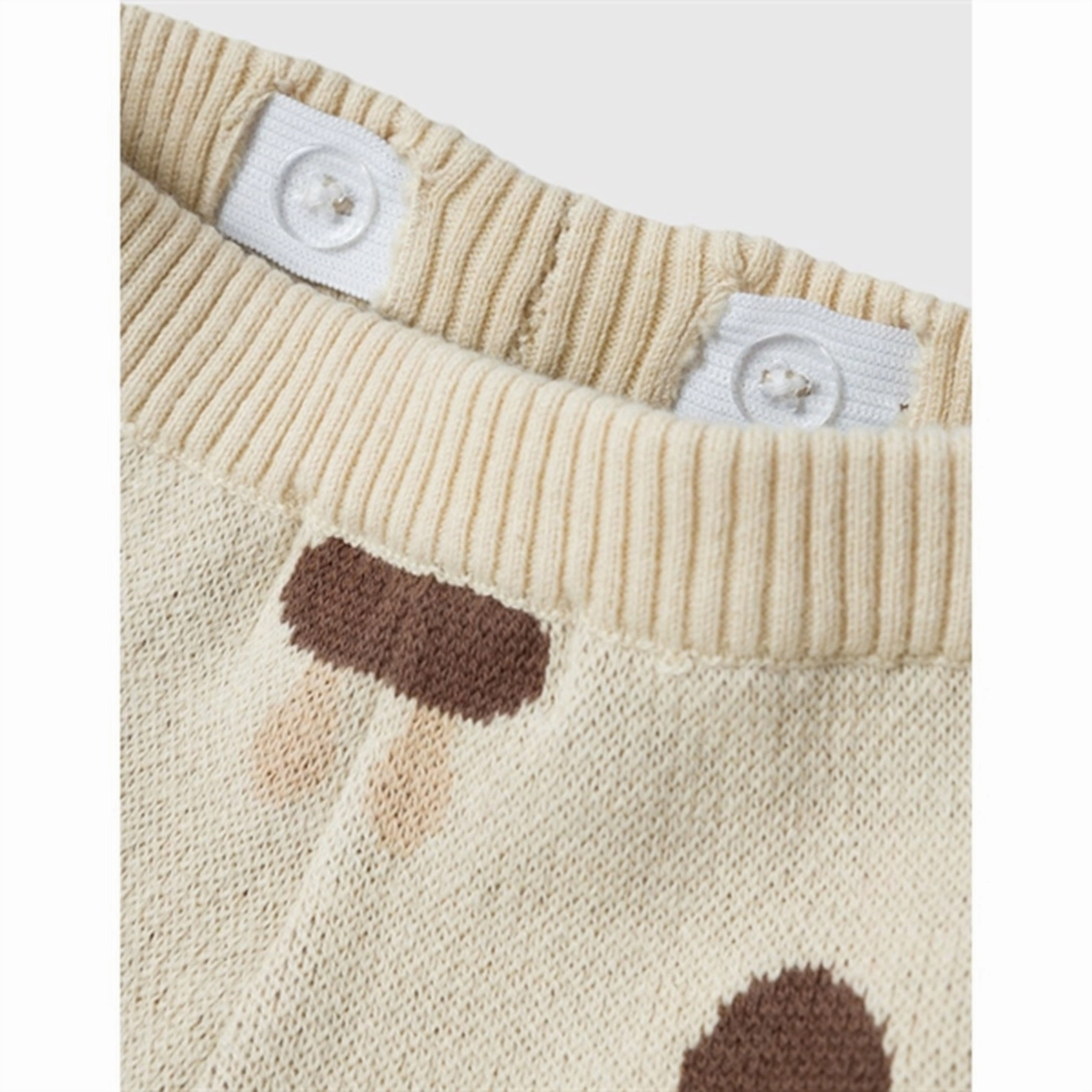 Soft Lil'Atelier Wood Ash Saran Knit Pants
