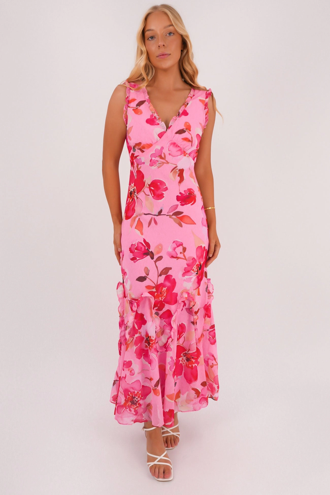 Sophie Maxi Dress Posie earbuds sale
