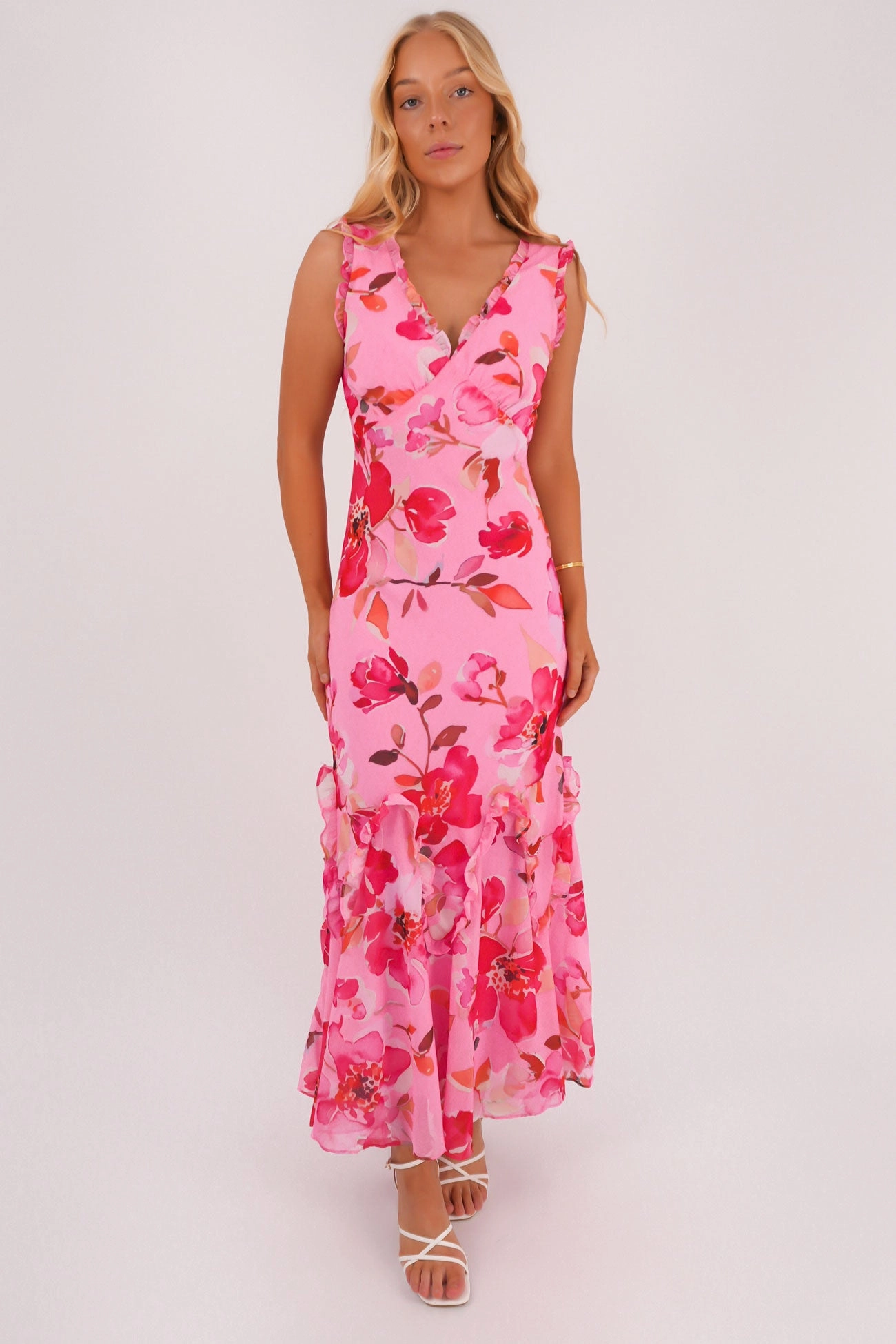 Sophie Maxi Dress Posie earbuds sale