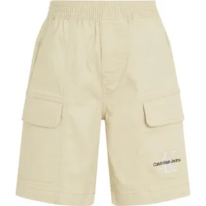 Sophisticated Calvin Klein Sateen Cargo Shorts Green Haze Innovator