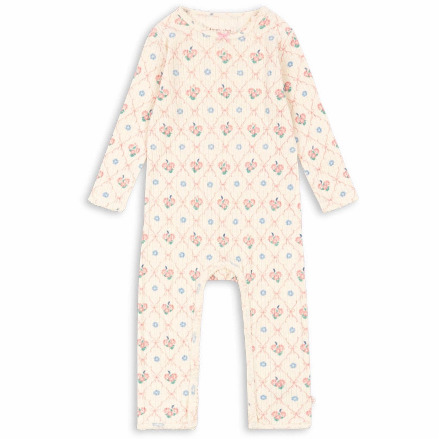 Sophisticated Konges Sljd Fleur Decor Minnie Onesie Gots Classic