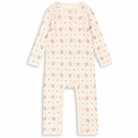 Sophisticated Konges Sljd Fleur Decor Minnie Onesie Gots Classic