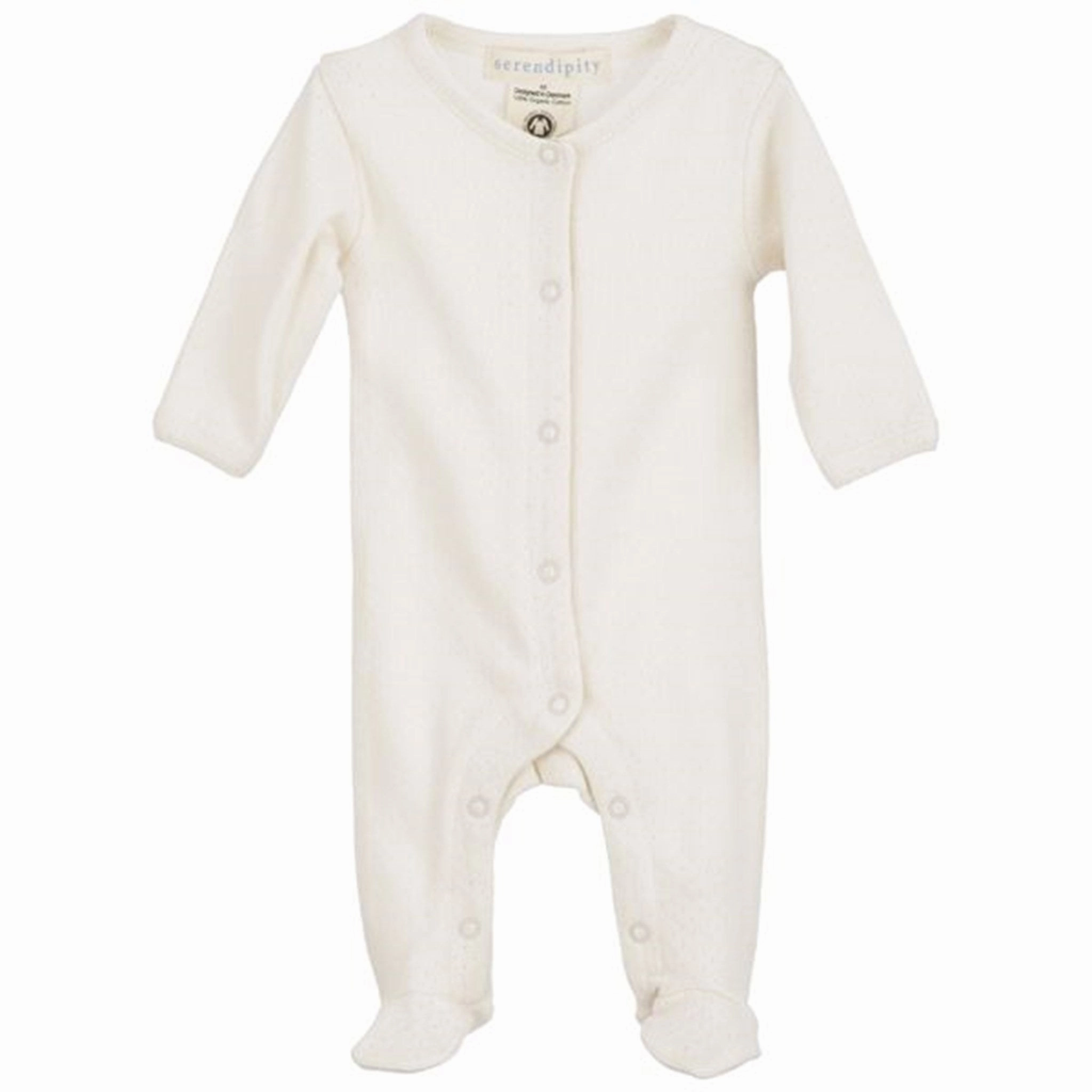 Upscale Serendipity Newborn Offwhite Pointelle Suit Grandiose