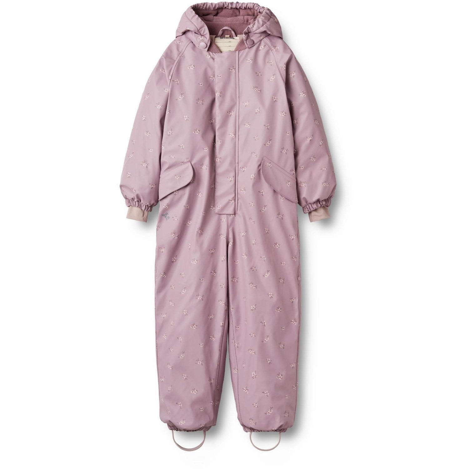 Sophisticated Wheat Soft Lilac Flowers Wintersuit Ludo Cuff