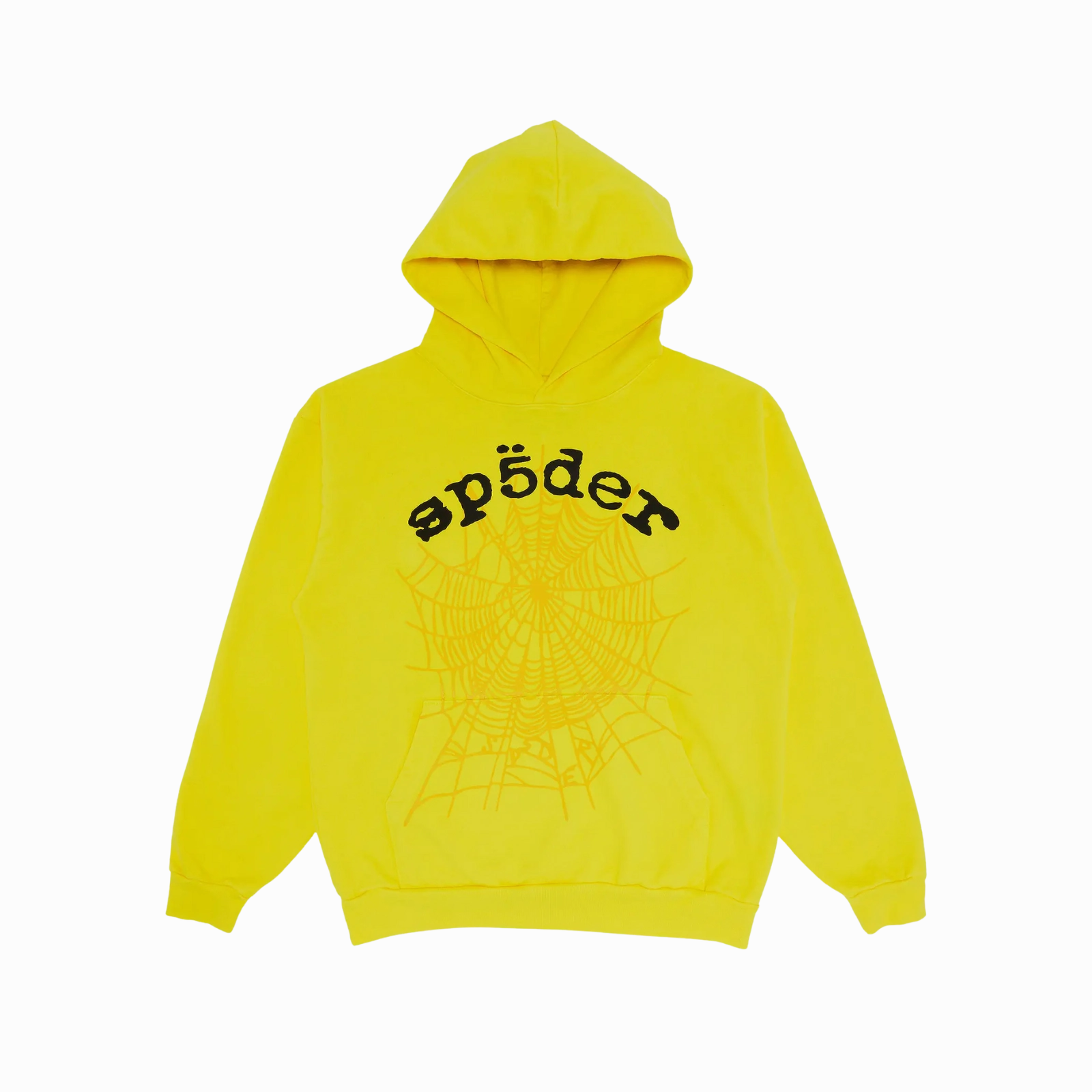 Sp5der Legacy Hoodie Yellow Signature craftsmanship Exclusive design